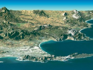 LandSat Image of Cape Town & Cape of Good Hope 