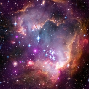 Taken Under the "Wing" of the Small Magellanic Cloud Credit: NASA, ESA, CXC and the University of Potsdam, JPL-Caltech, and STScI