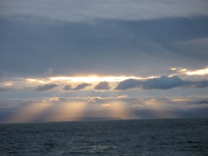 Sunlight Thru Ocean Cloudswp