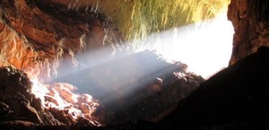 Sunlight in Cave
